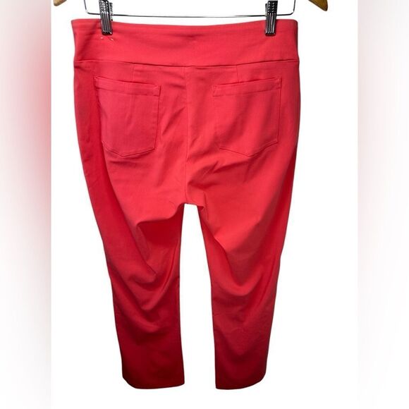 J. McLaughlin Ivy Pant Coral Pink Side Zip Pants Stretch Size 8 - Picture 2 of 11